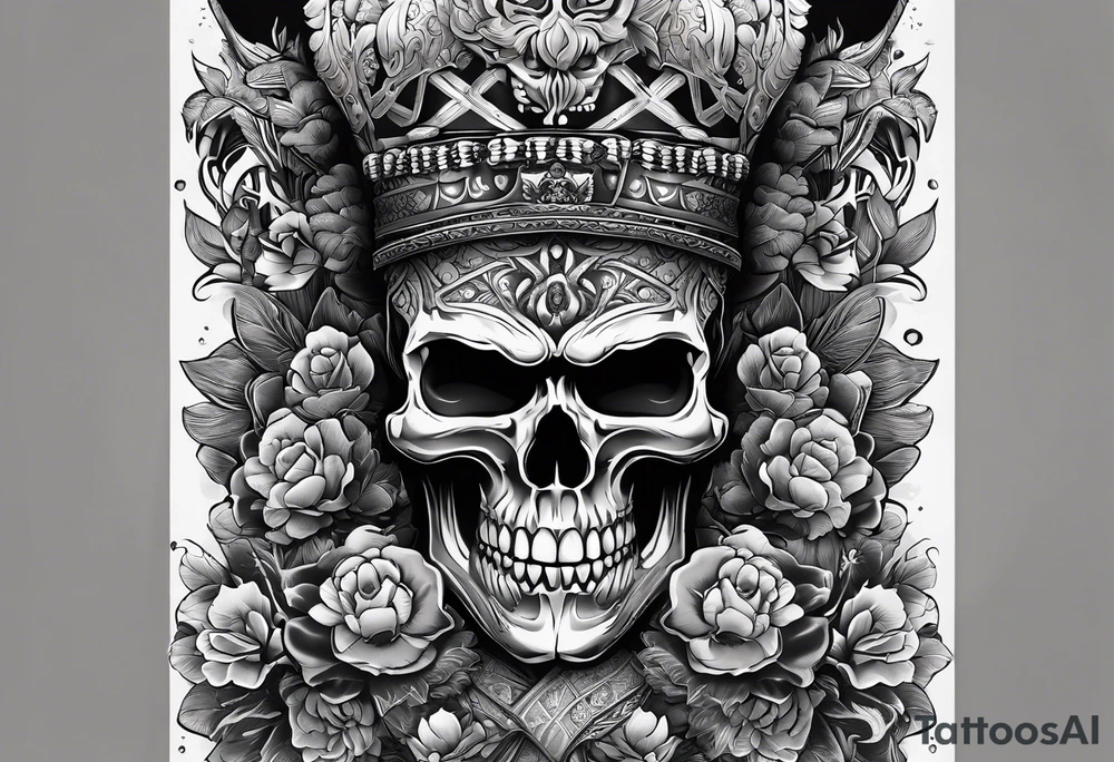 left full hand sleeve, 
im serbian 24 yo i love mafia, skulls, oni samurai also animes, games, i live a fast life also i love tribals tattoo idea