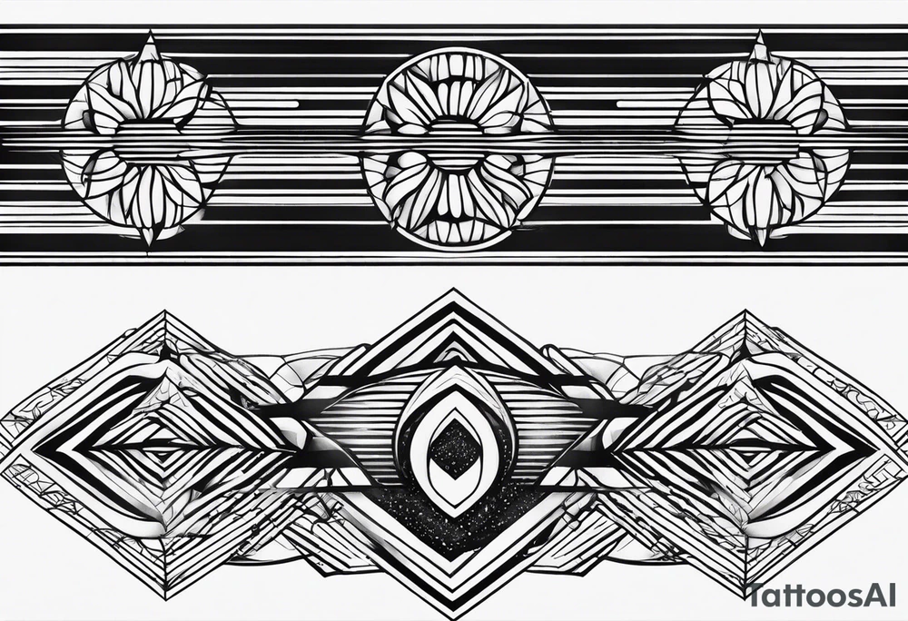 armband tattoo, horizontal with electromagnetic signal wave pattern tattoo idea armband tattoo, horizontal with electromagnetic signal wave pattern tattoo idea