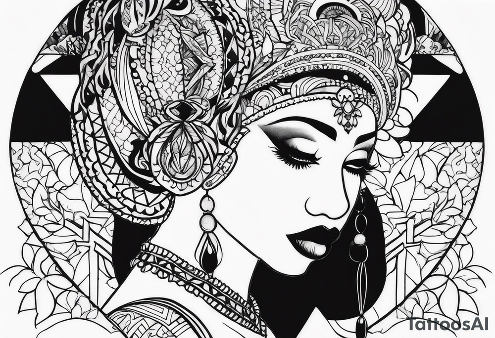 Tattoo about black people tattoo idea