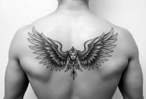 Angel alas tattoo idea