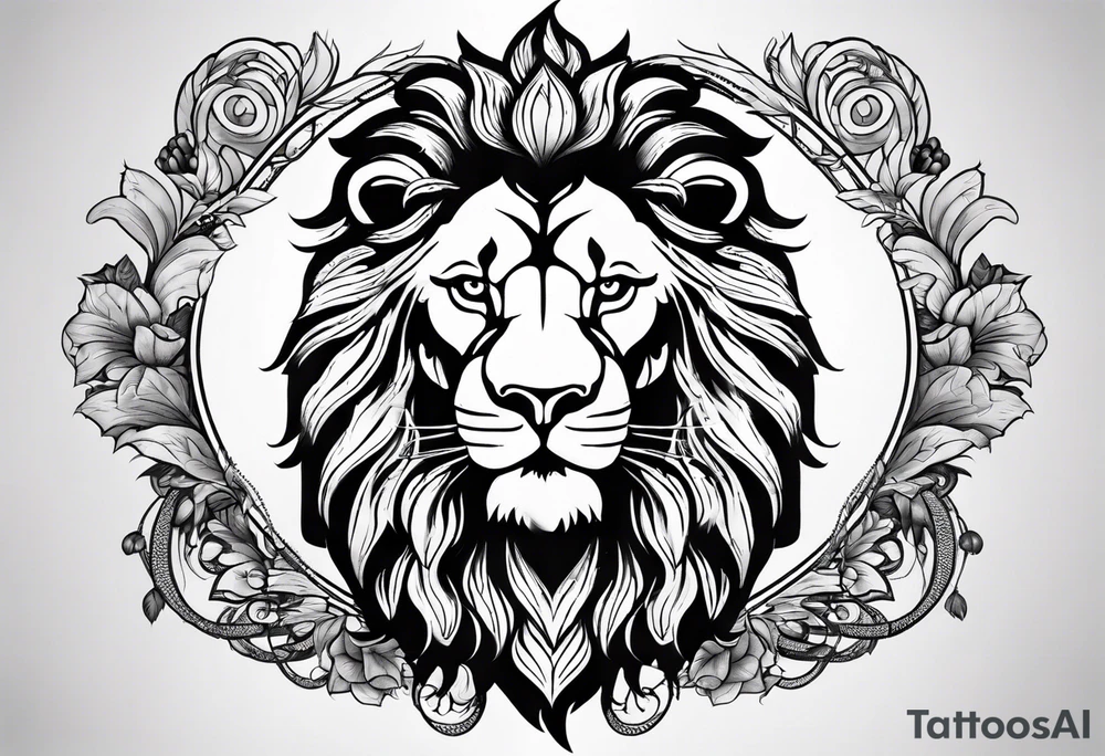 Lions atlas tattoo idea