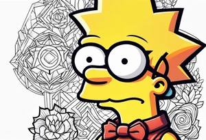 Bart Simpsons tattoo idea