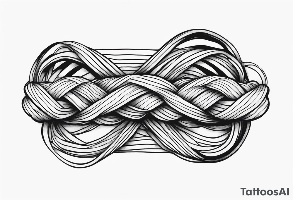 at the end of the rope tattoo idea