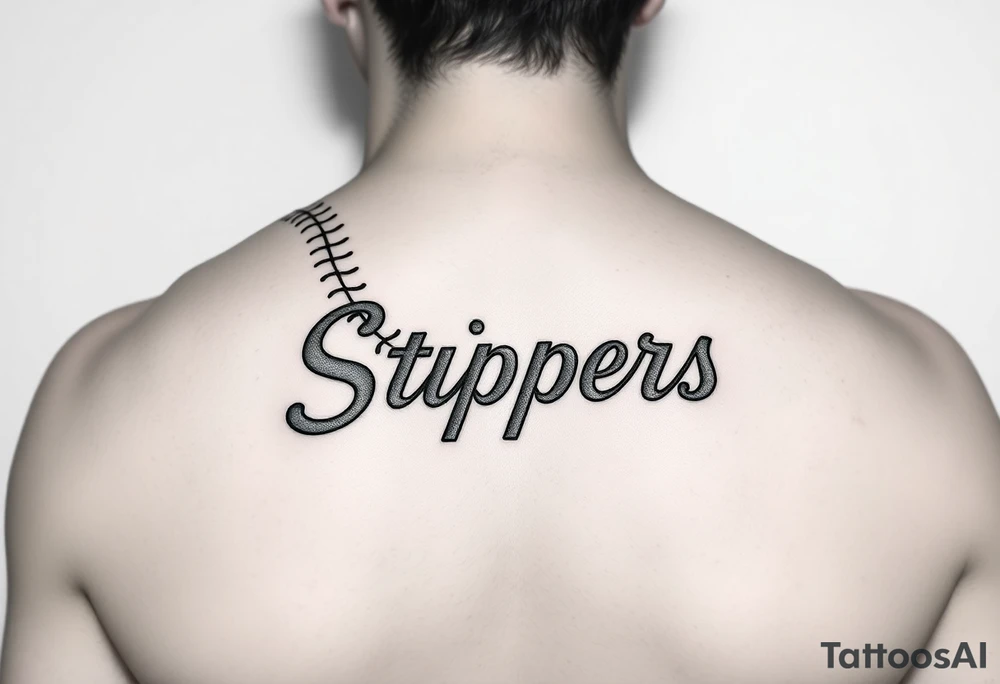 Carpet slippers Texas softball tattoo idea