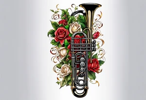 italian horn tattoo idea