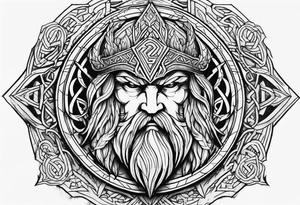 symbol for Odin of Rune tattoo idea