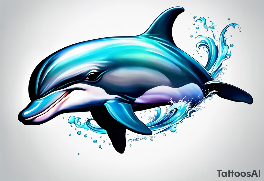 dolphin tattoo idea