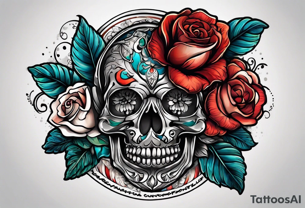 Be comfortable with being uncomfortable tattoo idea