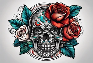 Be comfortable with being uncomfortable tattoo idea
