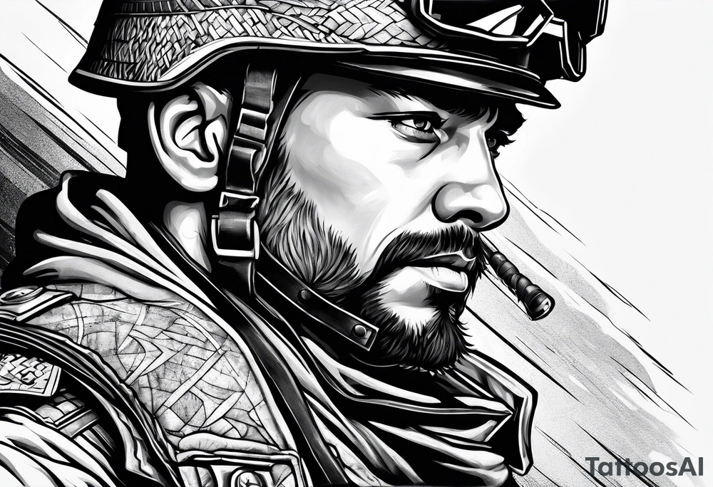 Soldier tattoo idea