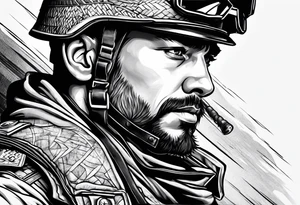 Soldier tattoo idea