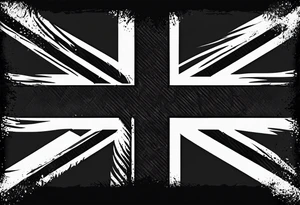England flag skinner name tattoo idea