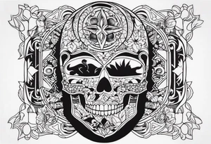 Underground tattoo idea