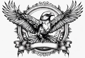 highly detailed free bird
 Lynyrd Skynyrd 
free from birdcage tattoo idea