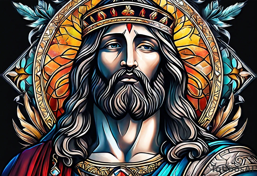 Jesus tattoo idea
