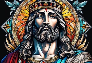 Jesus tattoo idea