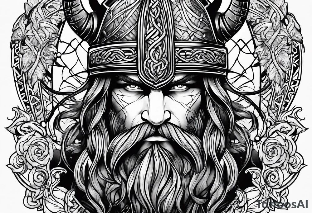 Viking tattoo idea