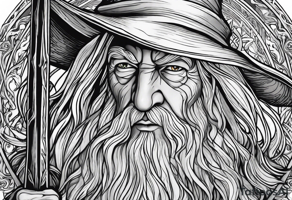 Gandalf you shall not pass tattoo idea