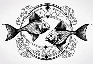 Pisces tattoo idea