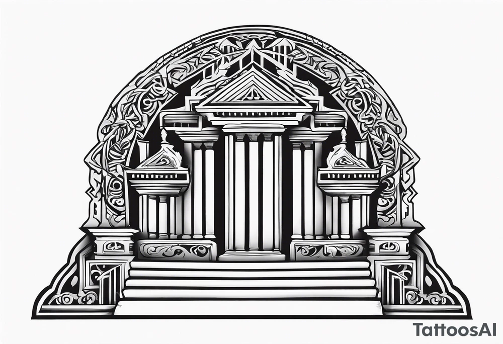 Valhalla steps gates tattoo idea