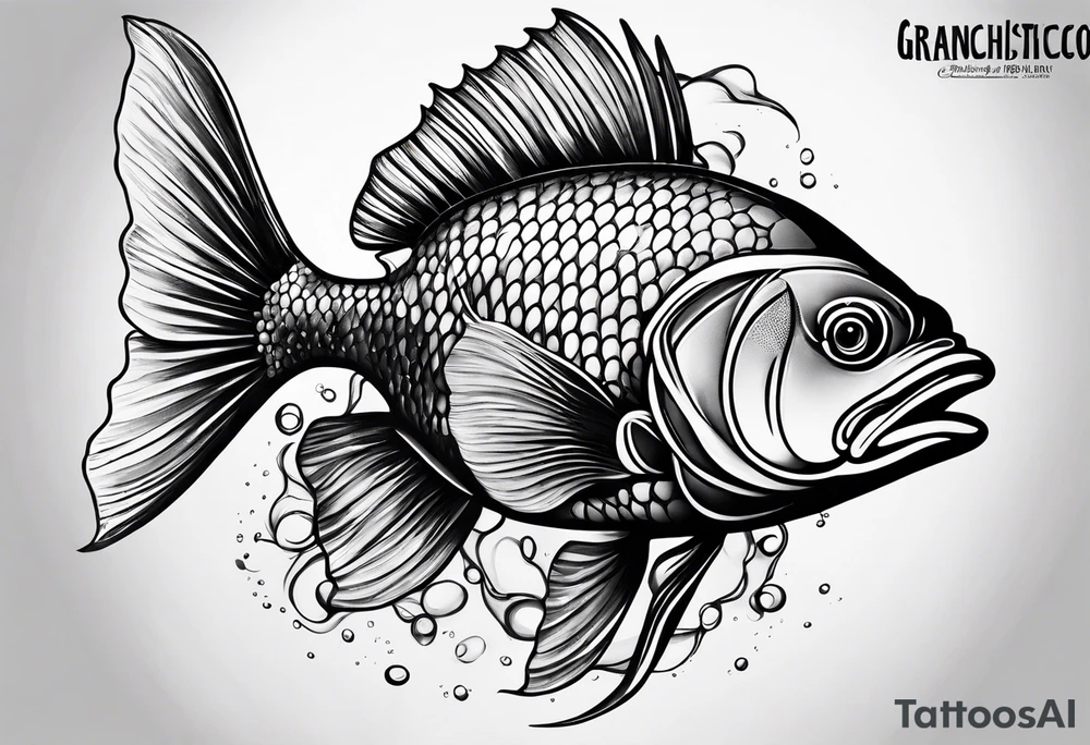 Granchio realistico tattoo idea