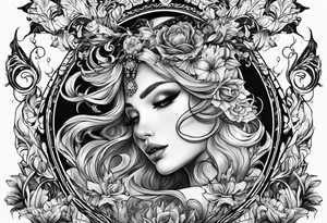 Worked to death tattoo idea