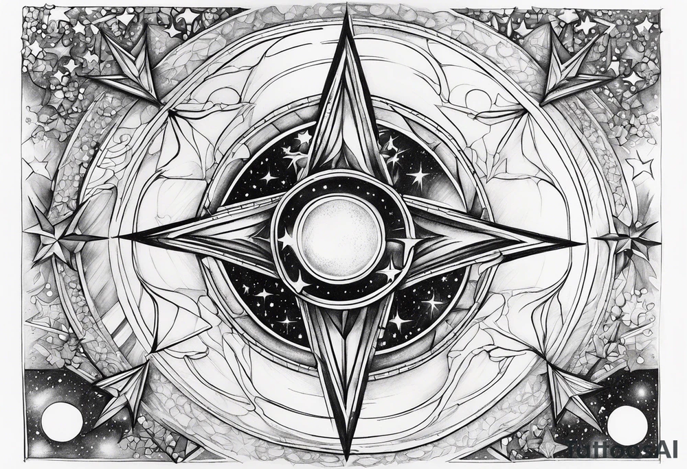 Constellation of stars January 3rd 2003 tattoo idea