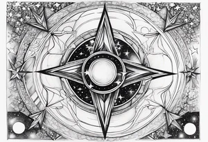 Constellation of stars January 3rd 2003 tattoo idea