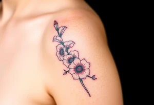 Quotes, paintbrushes 
, Gladiolus tattoo idea