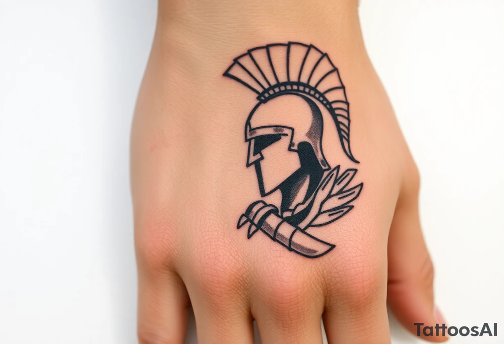 Spartan tattoo idea