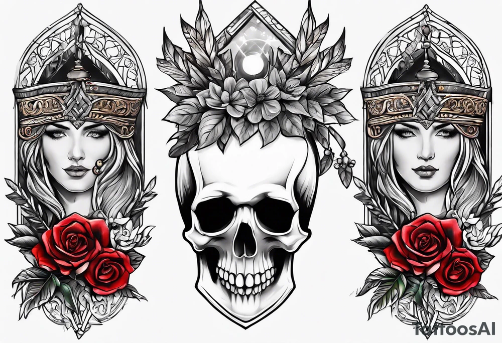 Pagan lover tattoo idea