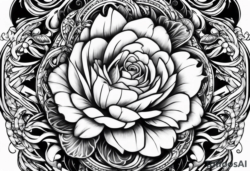 Hokejka puk tattoo idea