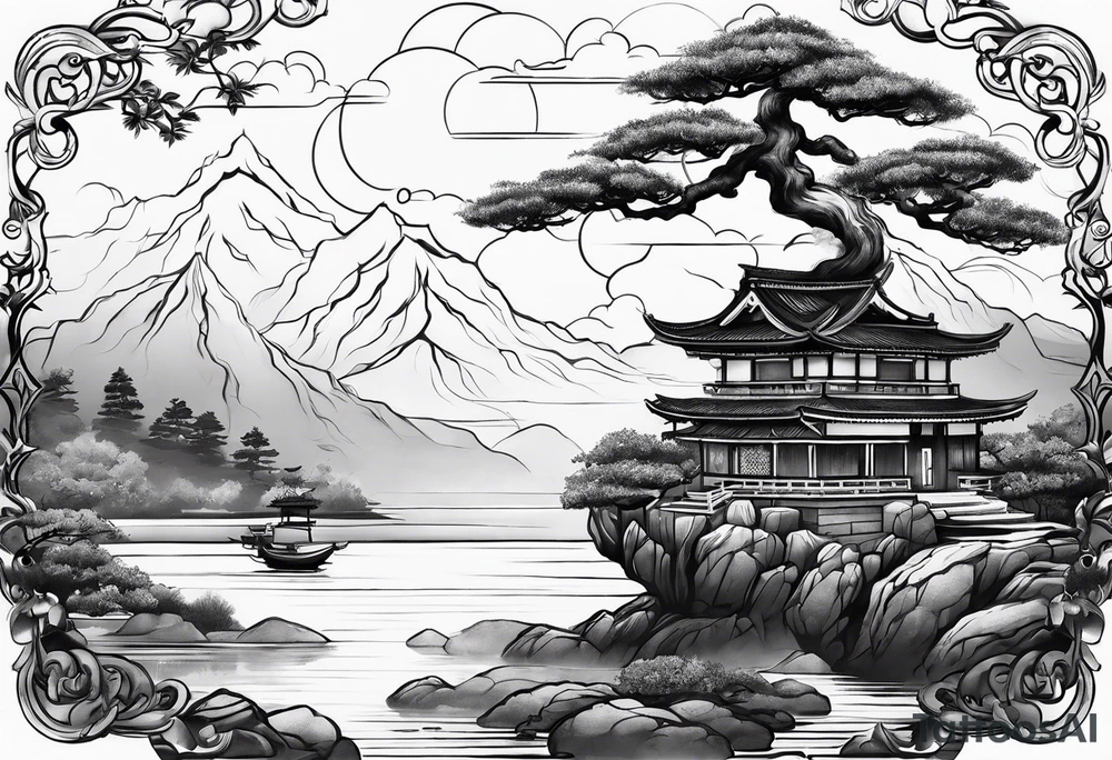 bonsai tattoo idea