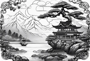 bonsai tattoo idea