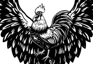 A big cock tattoo idea