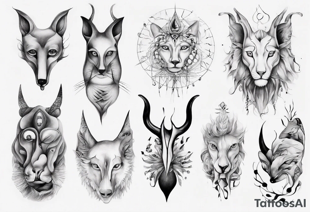 Spirit animal tattoo idea