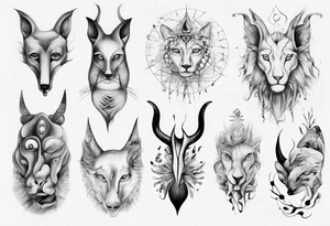 Spirit animal tattoo idea