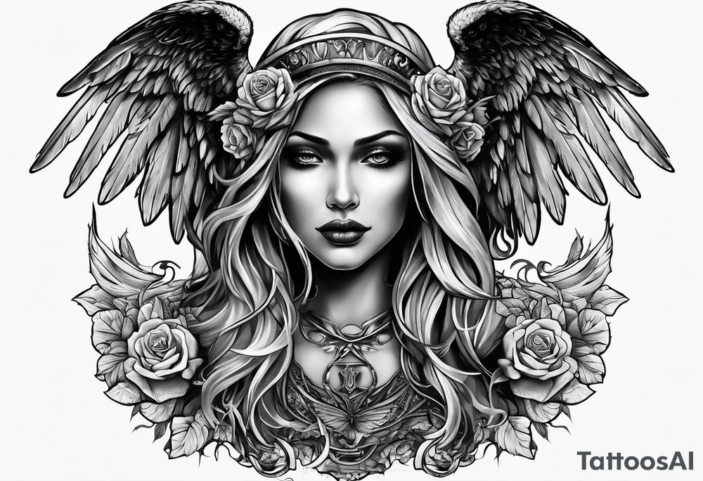 death angel tattoo idea