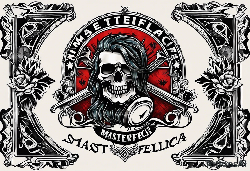 1974 in Metallica font tattoo idea