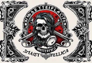 1974 in Metallica font tattoo idea