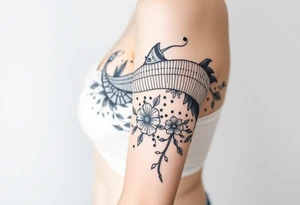 Ocean life tattoo idea