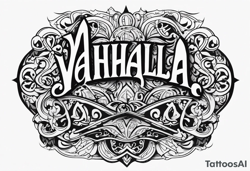 Valhalla tattoo idea