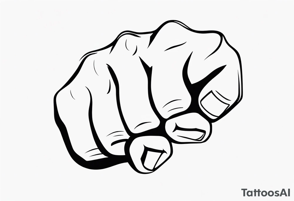 fist tattoo idea