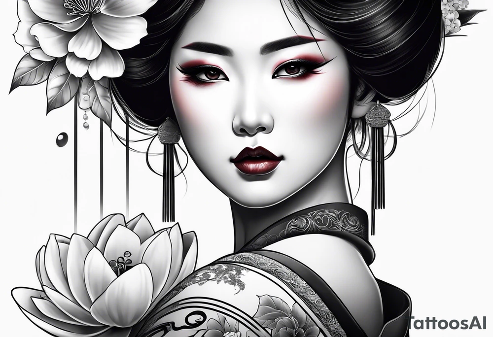 Geisha tattoo idea