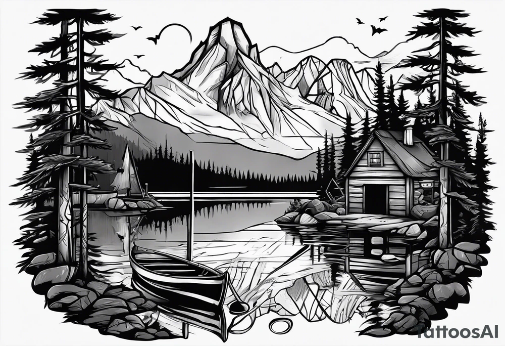 camp crystal lake tattoo idea