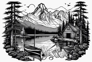 camp crystal lake tattoo idea
