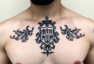 Smith, Irish family crest very intricate tattoo idea