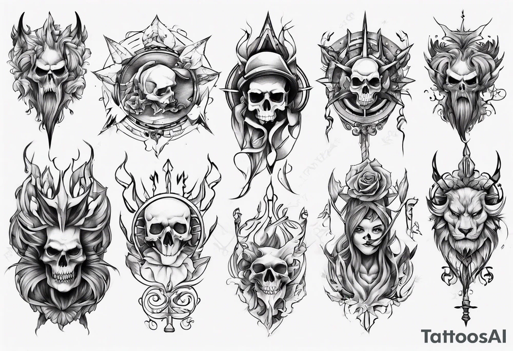 Group tattoo tattoo idea