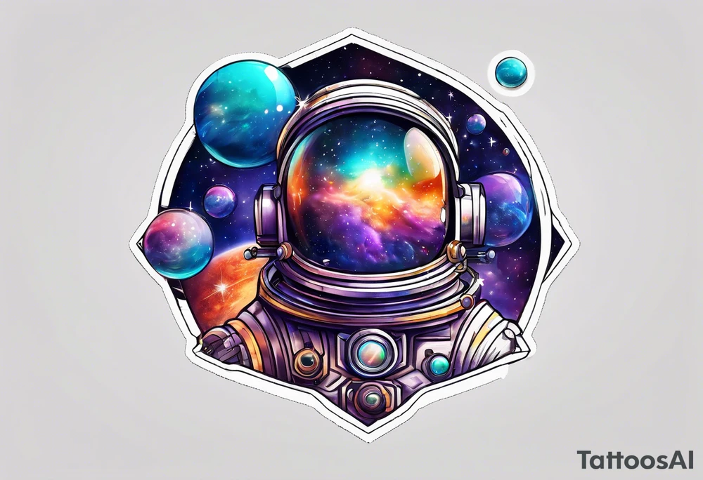 Bubbles space telescope tattoo idea
