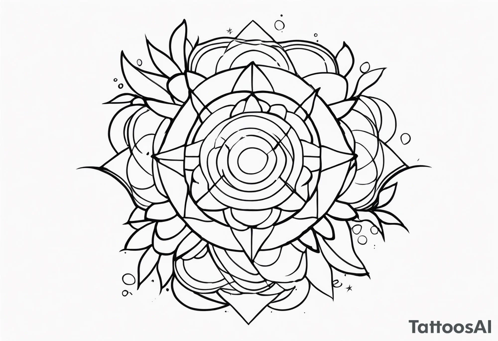 losing something - gaining something tattoo idea